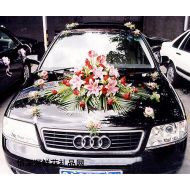 婚庆鲜花,婚车装饰10